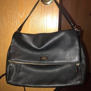 Kate Spade Crossbody- Black/hot pink